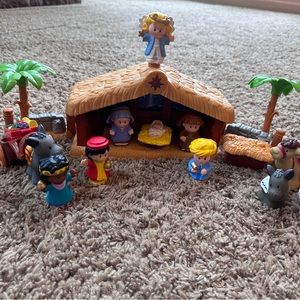 Little people nativity set